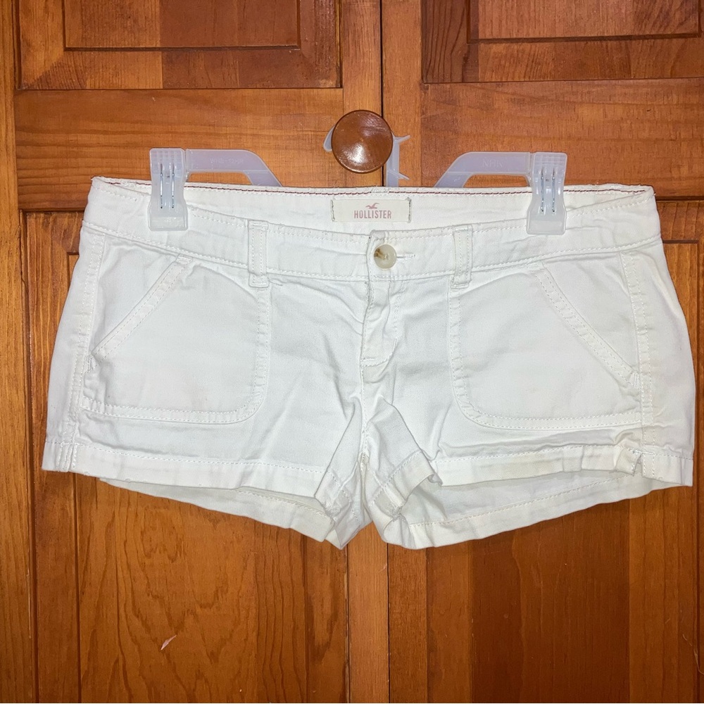 Vintage Hollister White Cotton Shorts